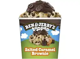 Hoogvliet Ben & Jerry's Classic ijs topped salted aanbieding
