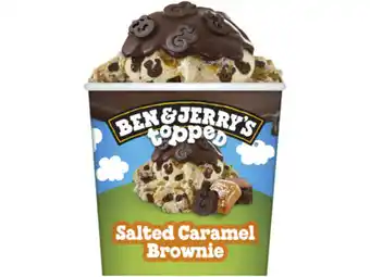 Hoogvliet Ben & Jerry's Classic ijs topped salted aanbieding