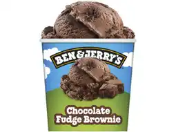 Hoogvliet Ben & Jerry's Chocolate fudge brownie aanbieding