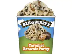 Hoogvliet Ben & Jerry's Caramel Brownie Party aanbieding