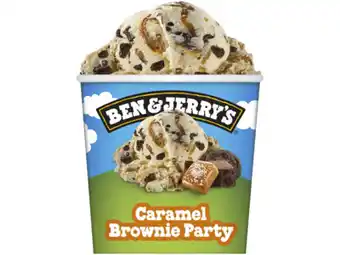 Hoogvliet Ben & Jerry's Caramel Brownie Party aanbieding