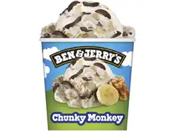 Hoogvliet Ben & Jerry's Chunky monkey aanbieding