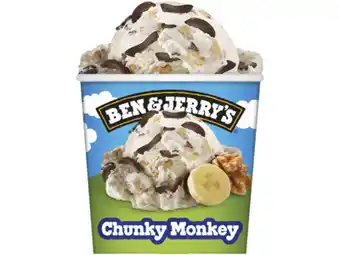 Hoogvliet Ben & Jerry's Chunky monkey aanbieding