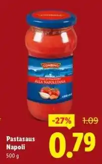 Lidl Pastasaus Napoli aanbieding