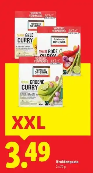 Lidl Kruidenpasta aanbieding
