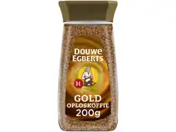 Hoogvliet Douwe Egberts Pure gold oploskoffie aanbieding