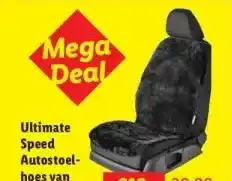 Lidl Ultimate Speed Autostoel- hoes van lamsvacht aanbieding
