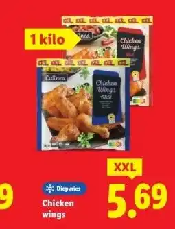 Lidl Chicken wings aanbieding