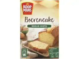 Hoogvliet Koopmans Boerencake mix aanbieding