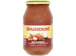 Hoogvliet Spagheroni Pastasaus bolognese met gehakt aanbieding