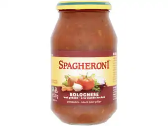 Hoogvliet Spagheroni Pastasaus bolognese met gehakt aanbieding