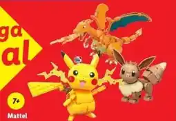 Lidl Mattel Pokémon bouwset aanbieding