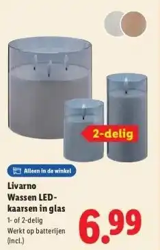 Lidl Livarno Wassen LED- aanbieding
