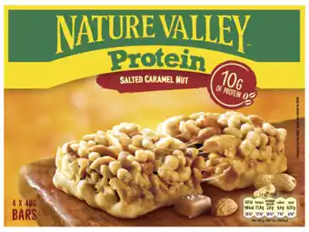 Hoogvliet Nature valley Protein karamel noot aanbieding