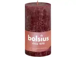 Hoogvliet Bolsius Stopkaars bordeaux 13 cm aanbieding