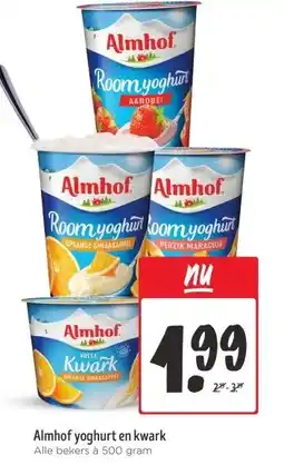 Jumbo Almhof yoghurt en kwark aanbieding