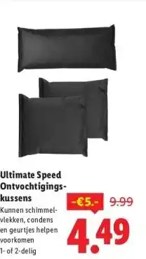 Lidl Ultimate Speed Ontvochtigings- kussens aanbieding