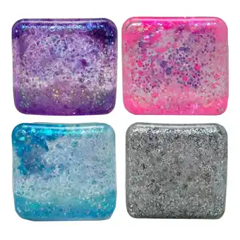 Intertoys Squishy Tastic glitterdobbelsteen aanbieding