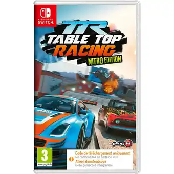 Intertoys Table Top Racing Nitro Edition - code in a box Nintendo Switch aanbieding