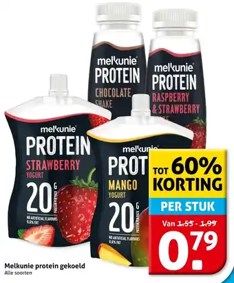 Hoogvliet Melkunie protein gekoeld aanbieding