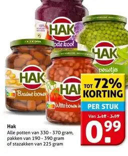 Hoogvliet Hak aanbieding