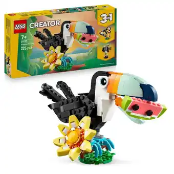 Intertoys LEGO Creator 3-in-1 wilde dieren tropische toekan 31173 aanbieding