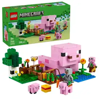 Intertoys LEGO Minecraft het huis van het biggetje 21268 aanbieding