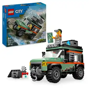 Intertoys LEGO City 4x4 terreinwagen voor in de bergen 60447 aanbieding