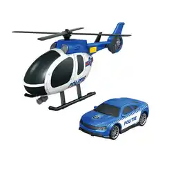 Intertoys Politieset auto en helikopter aanbieding