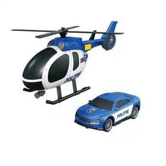 Intertoys Politieset auto en helikopter aanbieding