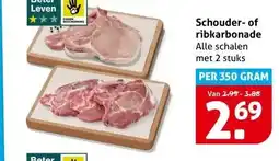 Hoogvliet Schouder-of ribkarbonade aanbieding