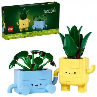 Intertoys LEGO Botanicals vrolijke plantjes 10349 aanbieding