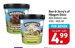 Hoogvliet Ben & Jerry's of Häagen-Dazs aanbieding