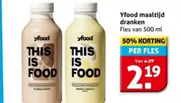 Hoogvliet Yfood maaltijd dranken aanbieding