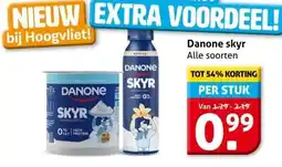 Hoogvliet Danone skyr aanbieding