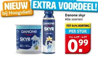 Hoogvliet Danone skyr aanbieding