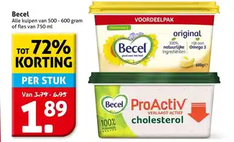 Hoogvliet Becel aanbieding