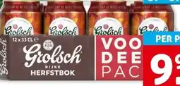 Hoogvliet Grolsch Herfstbok aanbieding