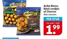 Hoogvliet Aviko Bistro, Rösti rondjes of Churros aanbieding