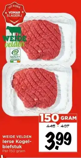 Vomar Voordeelmarkt lerse Kogel- biefstuk aanbieding