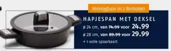 Poiesz Hapjespan met deksel aanbieding