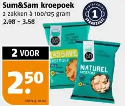 Poiesz Sum&Sam kroepoek aanbieding