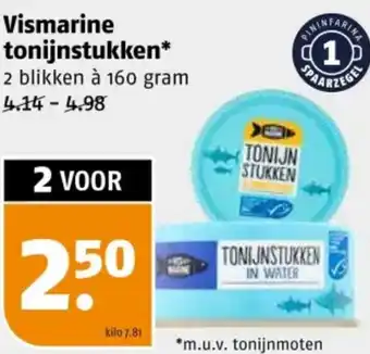 Poiesz Vismarine tonijnstukken aanbieding