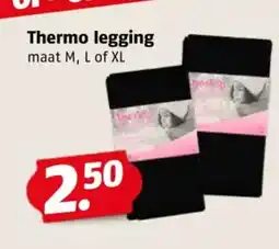 Poiesz Thermo legging aanbieding
