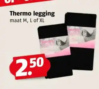 Poiesz Thermo legging aanbieding