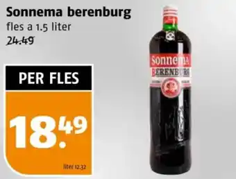 Poiesz Sonnema berenburg aanbieding