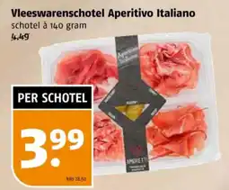 Poiesz Vleeswarenschotel Aperitivo Italiano aanbieding