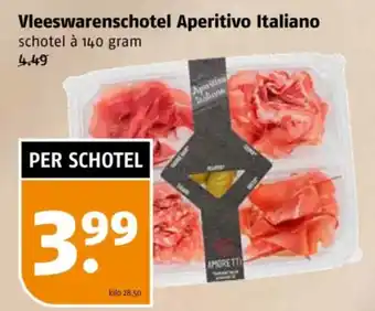 Poiesz Vleeswarenschotel Aperitivo Italiano aanbieding