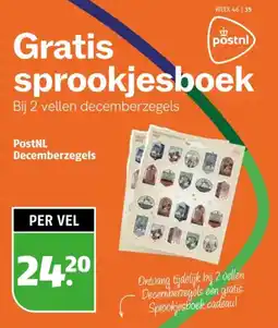 Poiesz PostNL Decemberzegels aanbieding