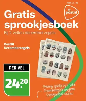 Poiesz PostNL Decemberzegels aanbieding